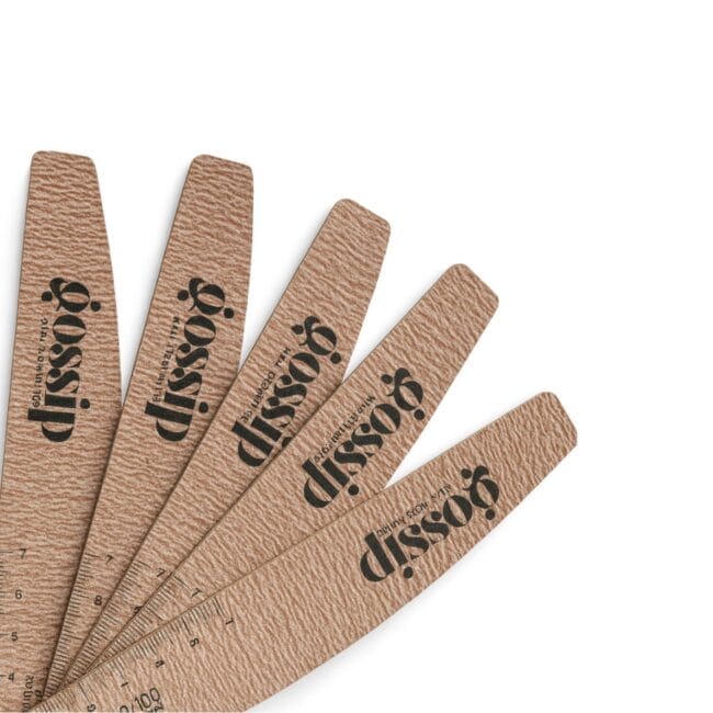 Premium Crescent Nail File 100/180 grit