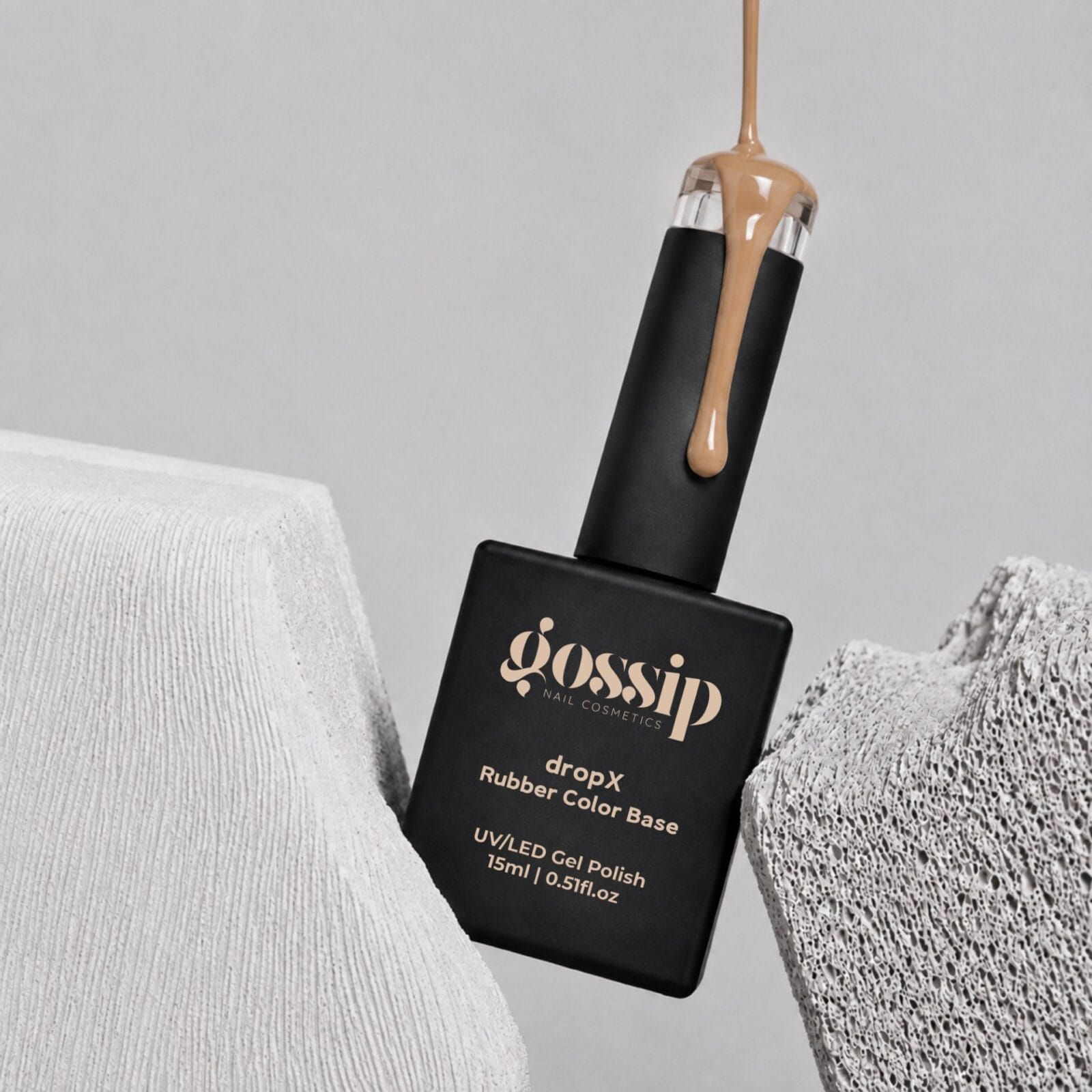 DropX Rubber Color Base - latte glow 15ml
