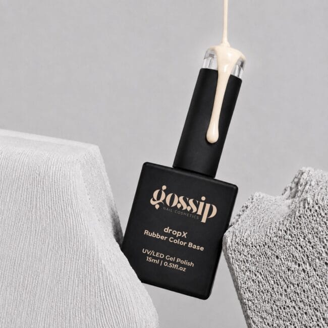 DropX Rubber Color Base - vanilla silk 15ml
